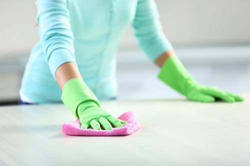 Hard floor maintenance for a commercial space in N5